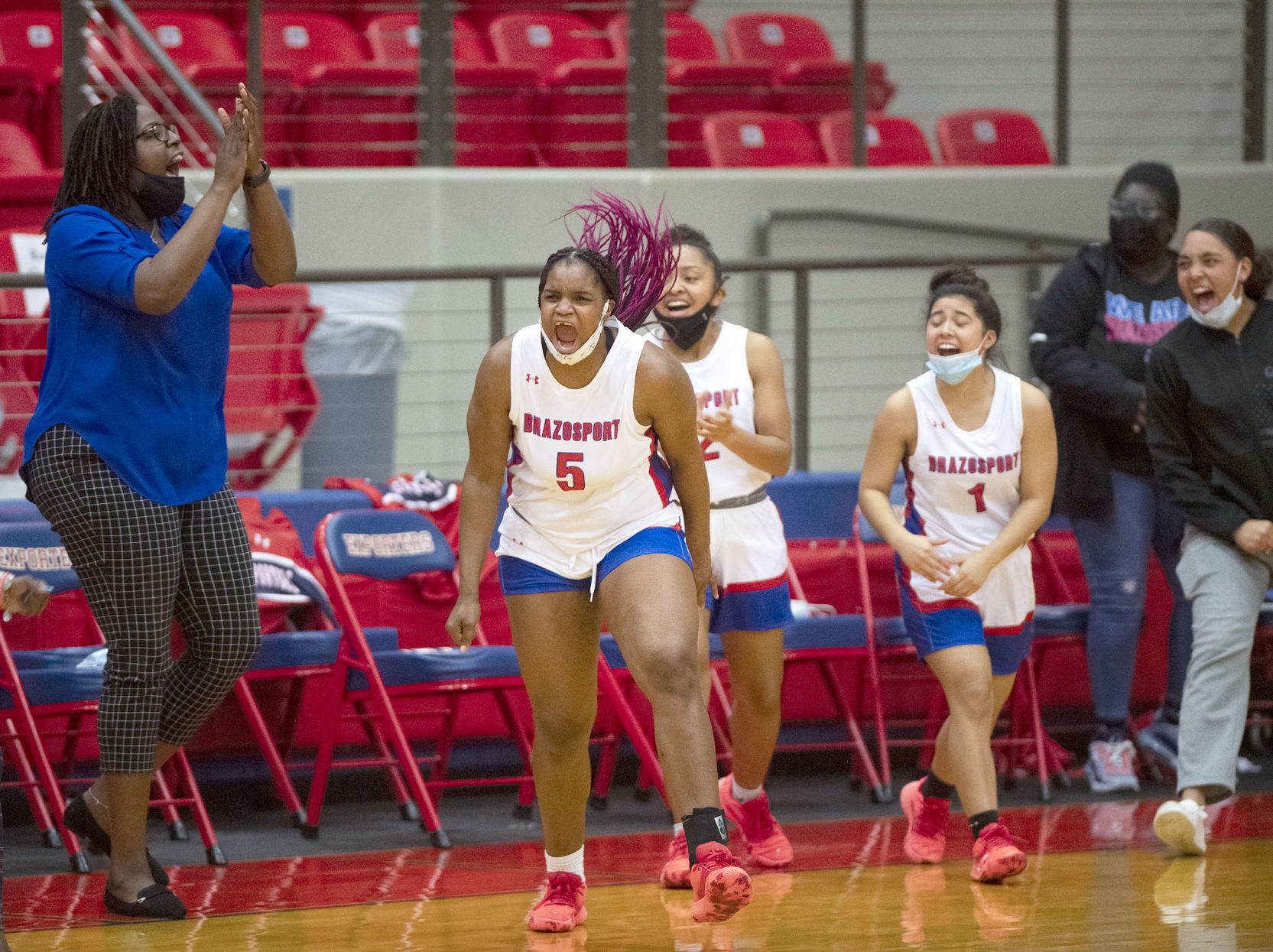 Brazosport vs. Sweeny girls basketball